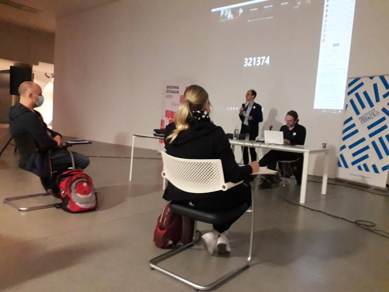 Predavanje i obuka Semjuela Leveka, direktora najveće evropske biblioteke stripa u Angulemu