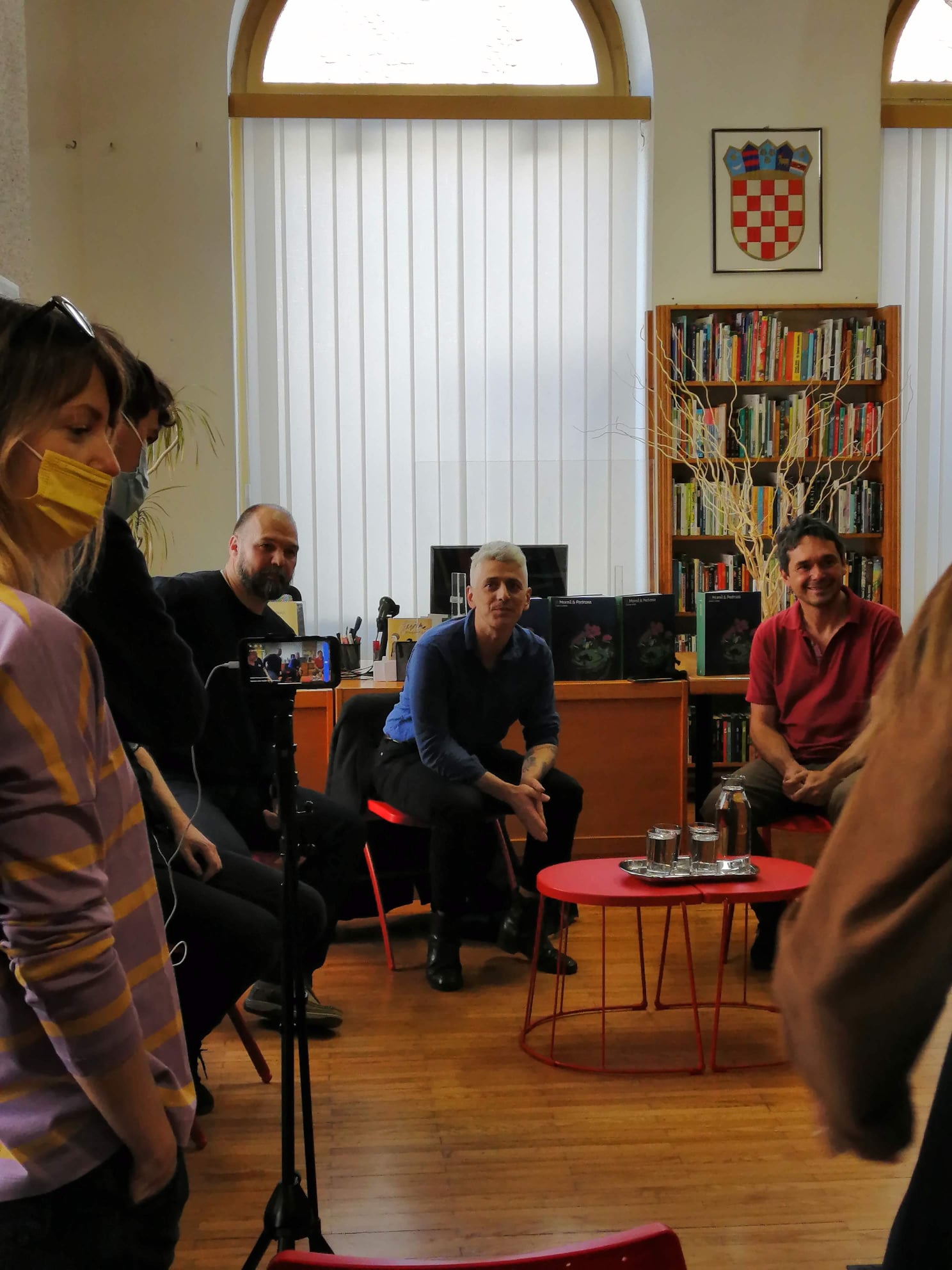 Razgovor sa Sirilom Pedrosom u Knjižnici Marije Jurić Zagorke u organizaciji hrvatskog P.E.N. centra
